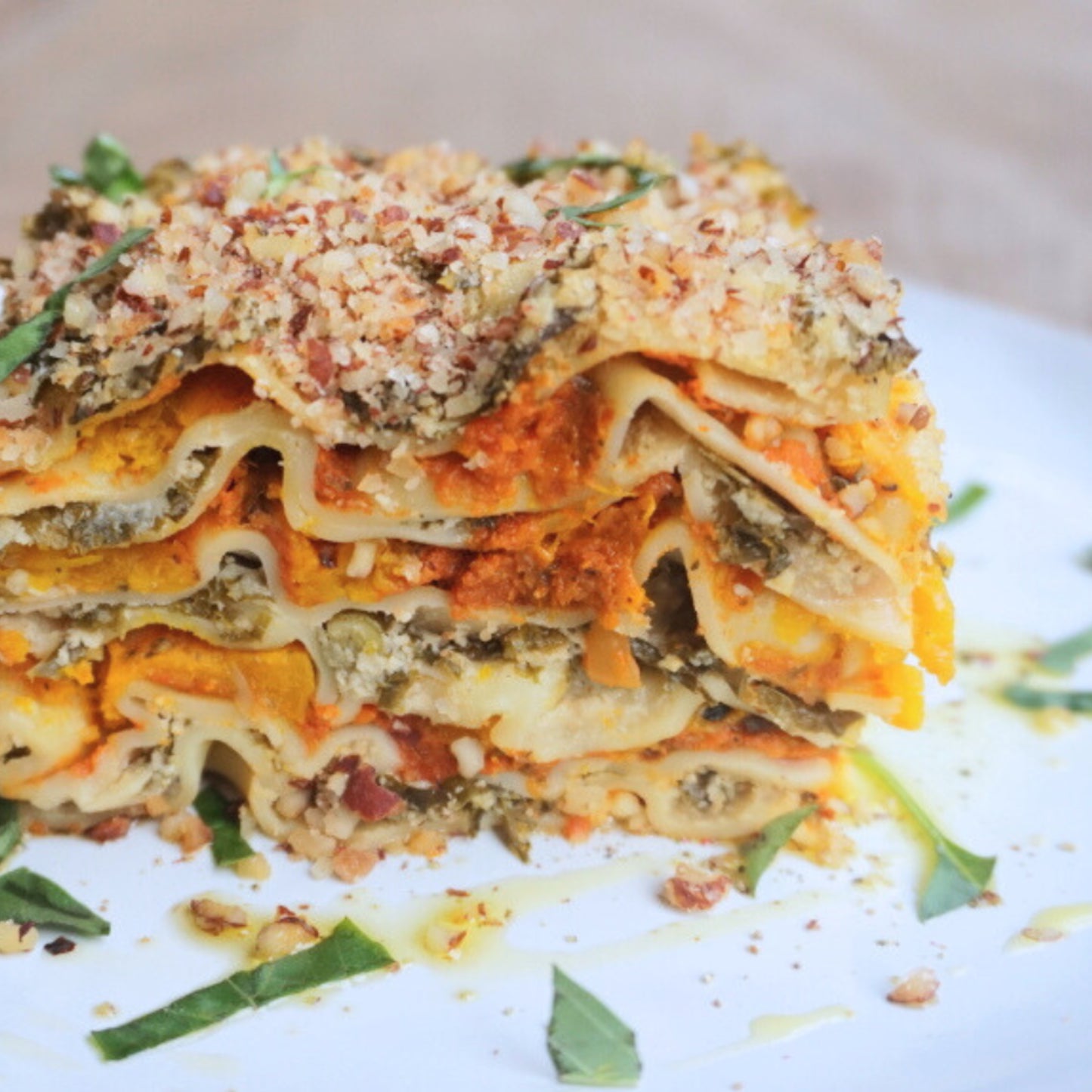 Herfst lasagne